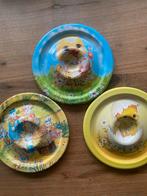 Leuke decoratieve eierdopjes van blik, vintage., Ophalen of Verzenden, Zo goed als nieuw