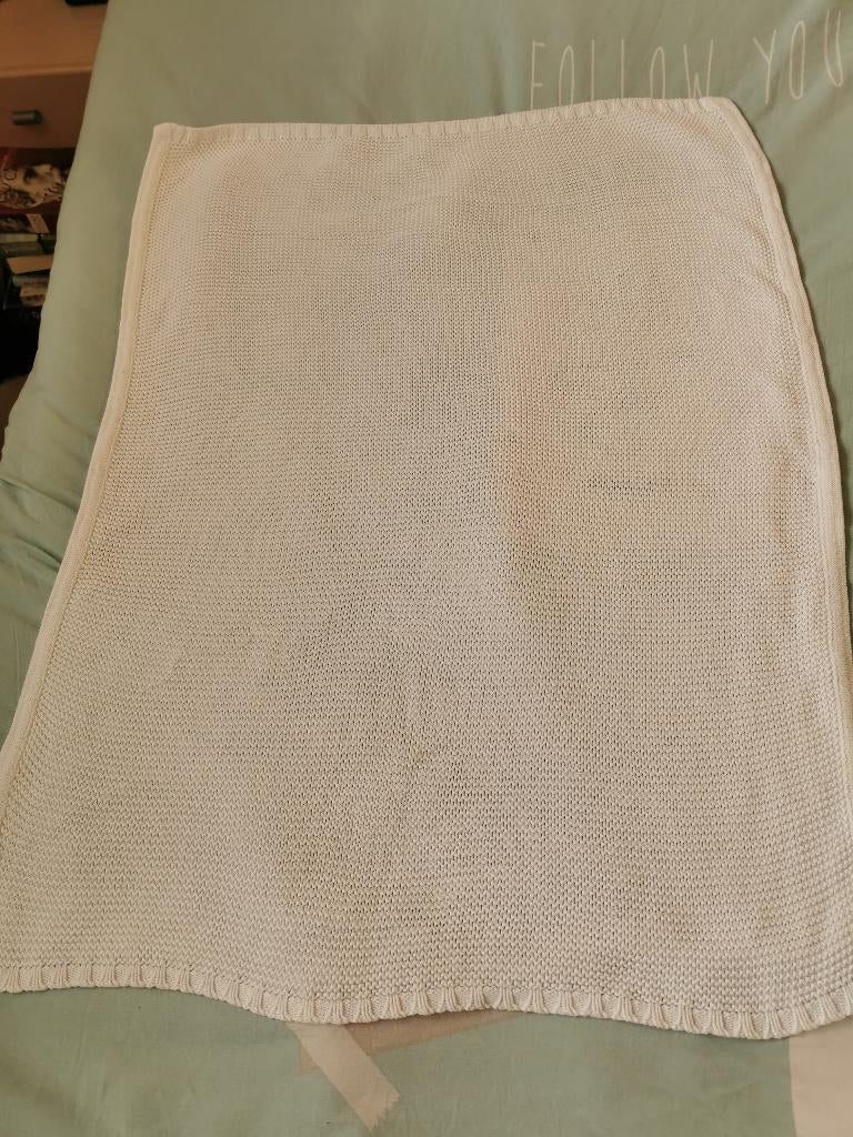 131 ,, Katoenen Ledikant deken, Kinderen en Baby's, Ophalen of Verzenden, Gebruikt, 100 cm of meer, Deken