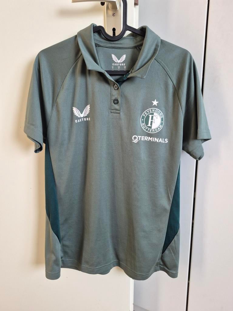 Castore Feyenoord Trainingstop Maat L, Maat 42/44 (L), Ophalen of Verzenden, Groen, Castore