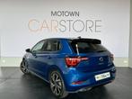 Volkswagen Polo 1.0 TSI R-Line 116Pk Cockpit Pro IQ Light, Auto's, Automaat, Stof, Gebruikt, Blauw