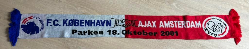 FC Kopenhagen - Ajax sjaal 18-10-2001, Ophalen of Verzenden, Ajax, Vaantje of Sjaal