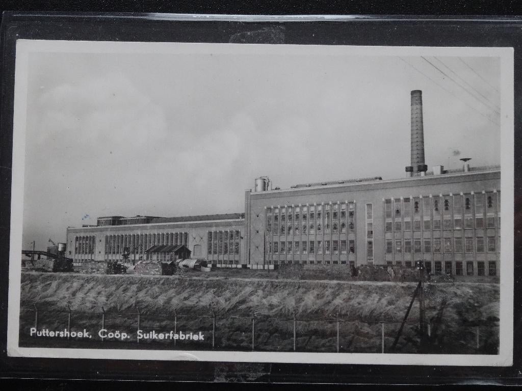 PUTTERSHOEK  Coöp  Suikerfabriek, Ophalen of Verzenden, 1920 tot 1940, Gelopen, Noord-Brabant