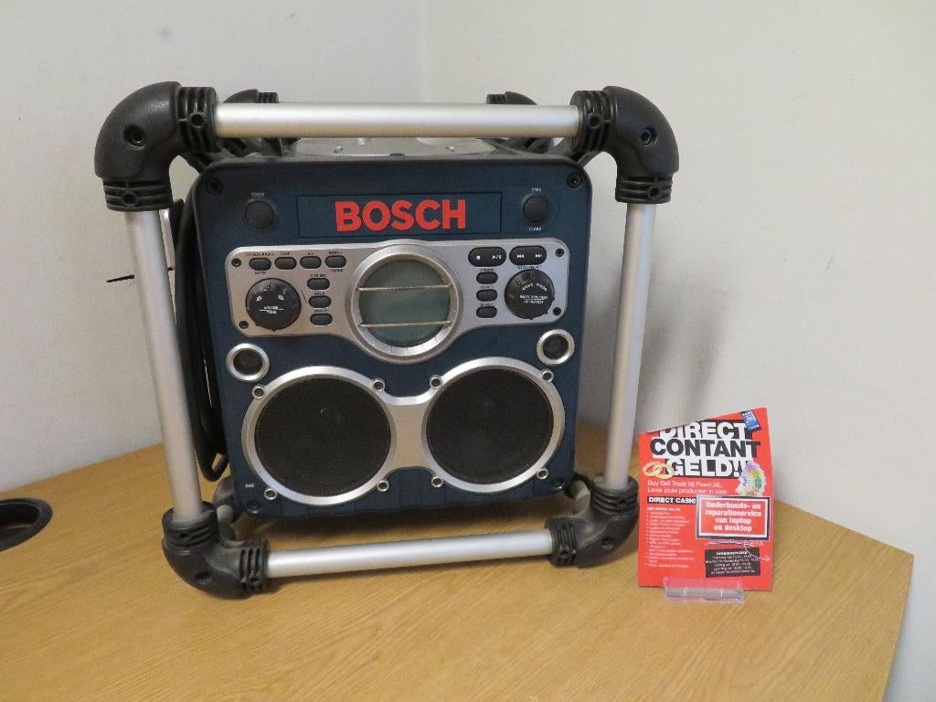 Bosch GML 24 V-CD Bouwradio | Pawn Eindhoven, Ophalen, Gebruikt, Bouwradio