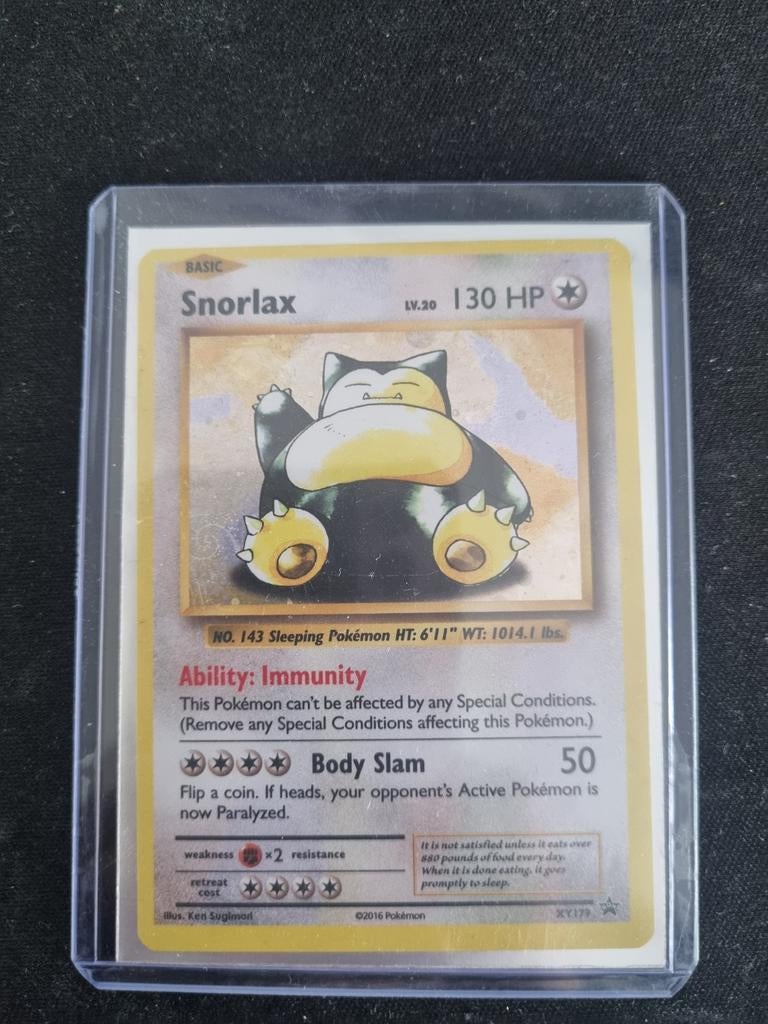Snorlax 2016 engelse pokemonkaart  XY179, Hobby en Vrije tijd, Verzamelkaartspellen | Pokémon, Ophalen of Verzenden, Zo goed als nieuw