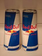2 redbull red bull borden deco blik reclame mancave bar cafe, Ophalen of Verzenden, Gebruikt, Reclamebord