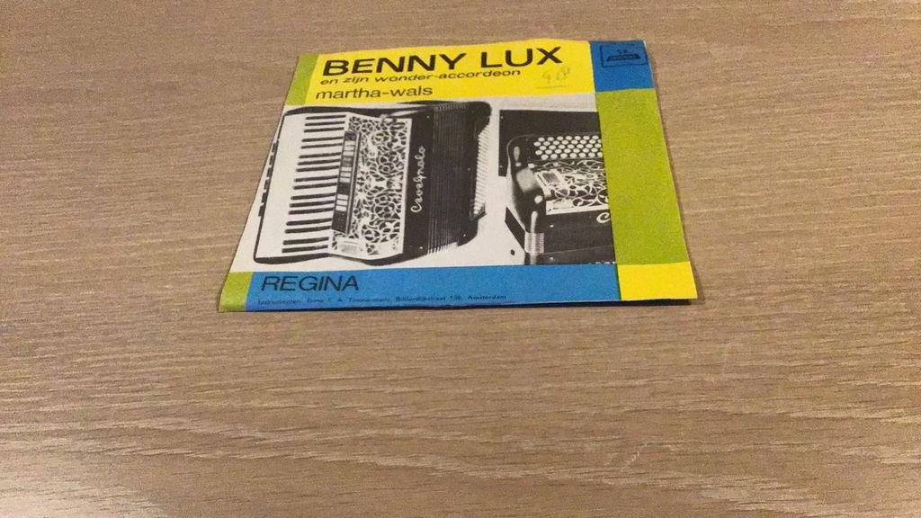 INSTRUMENTALE DUBBELTOPPER VAN BENNY LUC, Ophalen of Verzenden, Zo goed als nieuw, Overige formaten, Levenslied of Smartlap