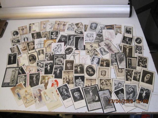 100 kaartjes bidprentjes breda princenhage in 1 koop (387), Ophalen of Verzenden, Bidprentje