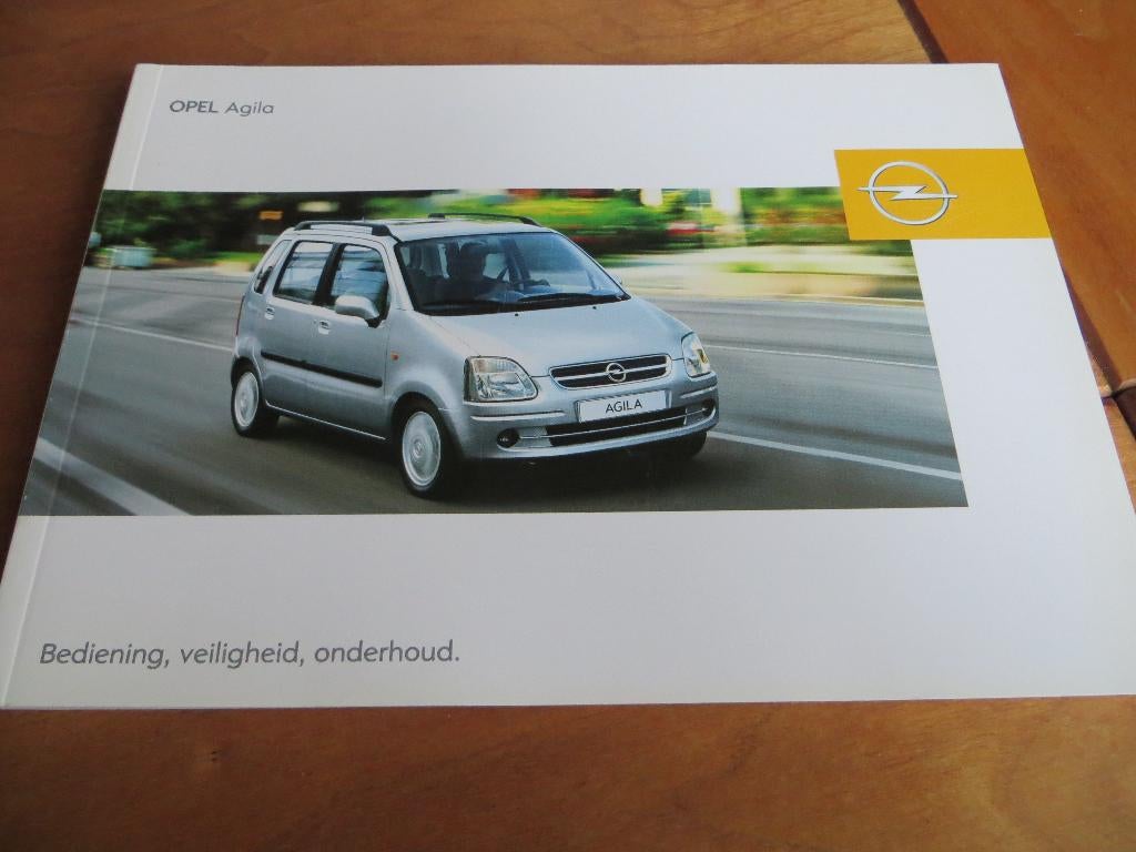 Instructieboek Opel Agila vanaf 2003, zeer mooi!, Ophalen of Verzenden