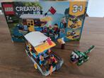 LEGO Creator 31093 Woonboot Avontuur met doos en boekje, Ophalen of Verzenden, Gebruikt, Complete set, Lego