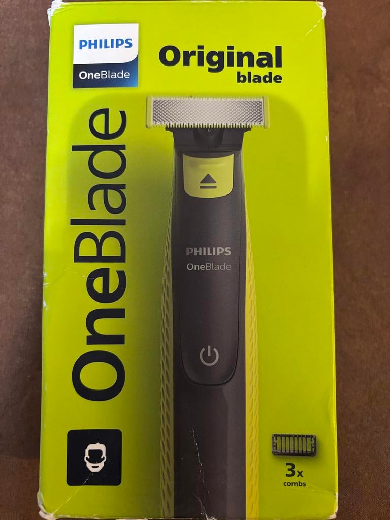 Philips OneBlade Scheerapparaat - Nieuwstaat, Witgoed en Apparatuur, Persoonlijke-verzorgingsapparatuur, Ophalen of Verzenden