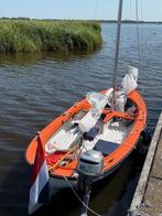Midget / Oostzeejol 13’ zeilboot + trailer + Honda 2PK, Watersport en Boten, Ophalen, Overige typen, Zo goed als nieuw, 3 tot 6 meter