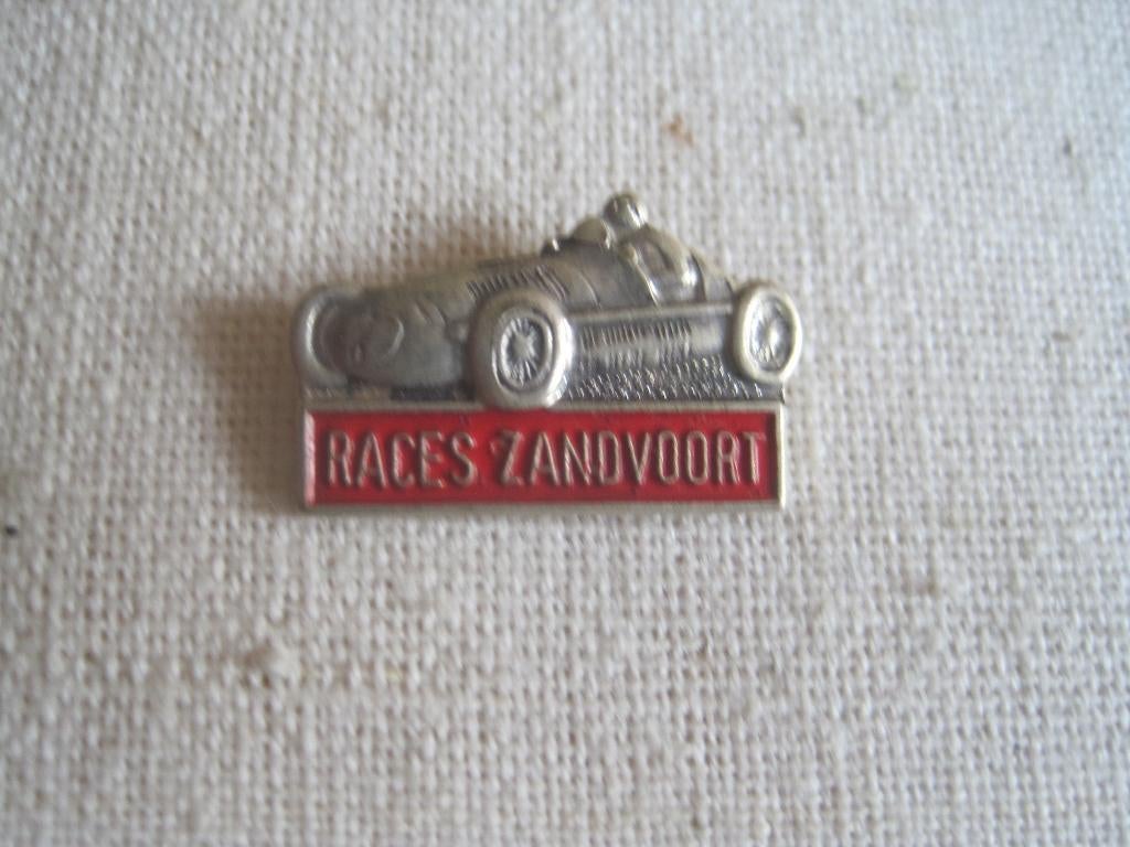 race  zandvoort, Verzamelen, Speldjes, Pins en Buttons, Ophalen of Verzenden, Gebruikt, Sport