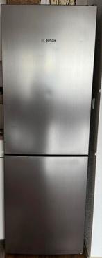 Bosch Koel-vriescombinatie koelkast grijs, Ophalen, Gebruikt, Met aparte vriezer, 160 cm of meer
