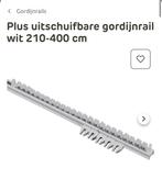 Praxis Plus uitschuifbare gordijnrails wit 210-400 cm, Huis en Inrichting, Stoffering | Gordijnen en Lamellen, Ophalen, Nieuw