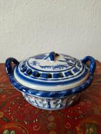 Prachtig oud opengewerkt bakje met Chinese decoratie, Antiek en Kunst, Antiek | Porselein, Verzenden