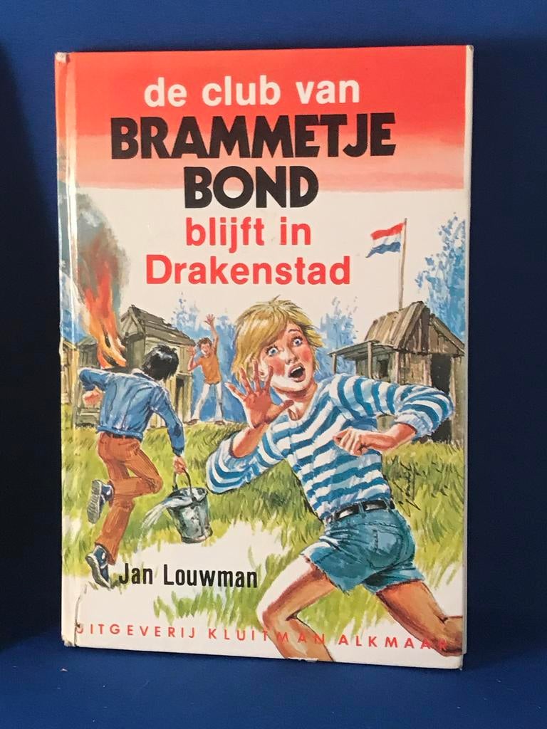 De Club van Brammetje Bond blijft in Drakenstad - Jan Louwma, Boeken, Ophalen, Gelezen, Fictie algemeen
