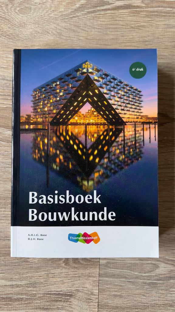 Basisboek Bouwkunde, Boeken, Ophalen of Verzenden, Beta, Zo goed als nieuw, HBO