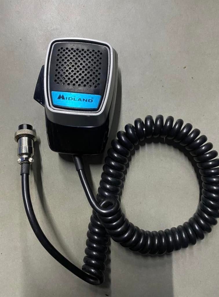 Midland Handmike 6-polig voor 27MC (48/78), Ophalen of Verzenden, Zo goed als nieuw