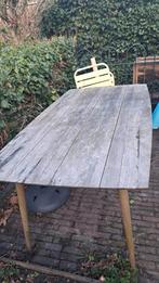 Teak houten tuintafel, Ophalen of Verzenden, Gebruikt, Rechthoekig, Teakhout