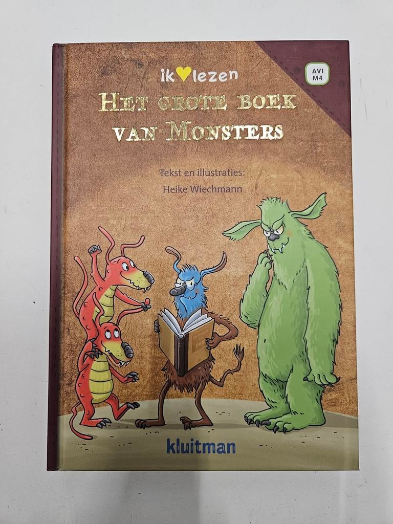 Heike Wiechmann - Het grote boek van monsters, Fictie algemeen, Ophalen of Verzenden, Zo goed als nieuw, Heike Wiechmann