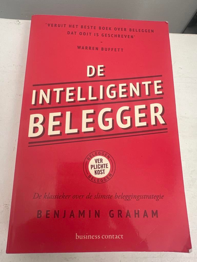 De Intelligente Belegger - Benjamin Graham - actie, Ophalen, Zo goed als nieuw, Geld en Beleggen