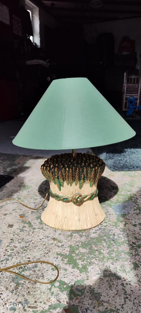 Mooie lamp met kap - Uniek design, Huis en Inrichting, Lampen | Overige, Ophalen, Gebruikt, Vintage, Landelijk