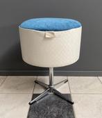 60 jaren wit skai draaibare poef naai brei ton voetenbank, Ophalen, Minder dan 50 cm, Gebruikt, Overige materialen