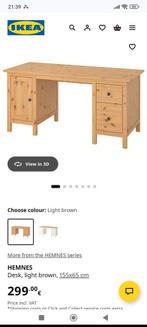 Ikea HEMNES bureau - nieuw en uitgepakt, Ophalen, Nieuw, Bureau