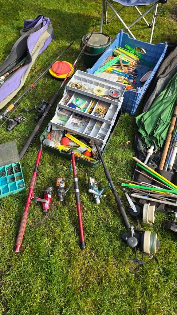 Visspullen, Watersport en Boten, Hengelsport | Algemeen, Gebruikt, Complete hengel, Ophalen of Verzenden