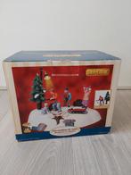 Kerstdorp: Lemax - touwtrekkers, bewegend en licht, Diversen, Ophalen, Zo goed als nieuw