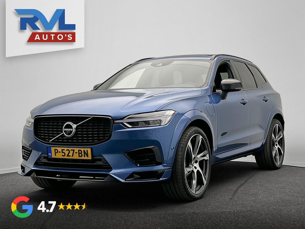 Volvo XC60 2.0 Recharge T8 AWD R-Design HEICO | Trekhaak | S, Auto's, Automaat, Gebruikt, 1969 cc, Leder en Stof