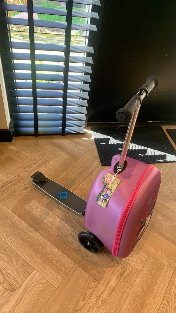 Step met opklapbare reis koffer. Alleen ophalen., Ophalen, Zo goed als nieuw, Gewone step