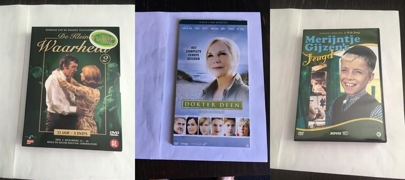 nederlands tv serie 3 stuks dvd OOK PER STUK, Alle leeftijden, Ophalen of Verzenden, Zo goed als nieuw, Drama