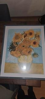 Schilderij Zonnebloemen - Stijl van Van Gogh, 65x95 cm, Antiek en Kunst, Kunst | Schilderijen | Klassiek, Ophalen