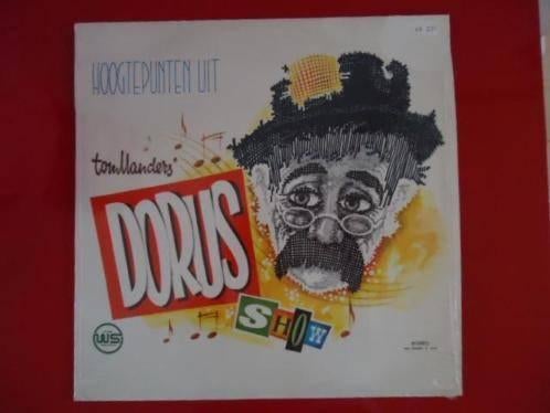 LP / Vinyl: Hoogtepunten uit Tom Manders - DORUS SHOW, Ophalen of Verzenden, Gebruikt, 12 inch, Levenslied of Smartlap