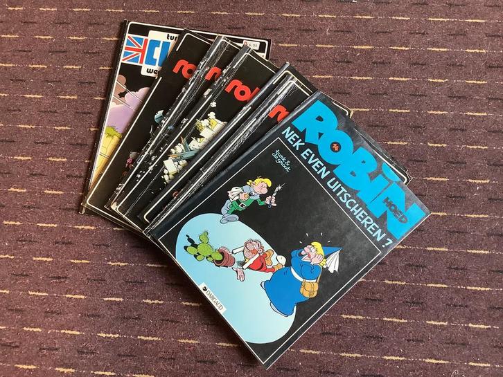 Robin Hoed 6 stripboeken door Turk & de Groot, Boeken, Stripboeken, Gelezen, Meerdere stripboeken, Ophalen