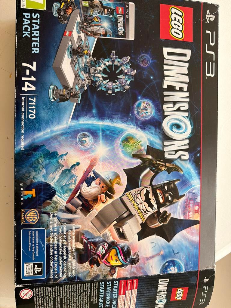 Lego Dimensions Starter Pack PS3 - Nieuwstaat, Avontuur en Actie, 1 speler, Ophalen of Verzenden, Zo goed als nieuw