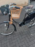 Tekoop oude gazelle omafiets met kinderstoel €85,-, 55 tot 59 cm, Ophalen of Verzenden