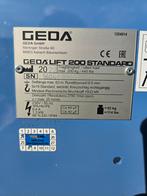 Geda ladderlift 11 mtr met knikstuk bj 2022 met varioplateau, Ophalen, ., Zo goed als nieuw, Geda