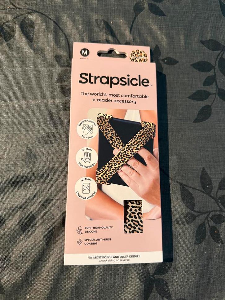 Strapsicle Leopard e-reader accessoire (M), Computers en Software, E-readers, Nieuw, Ophalen of Verzenden