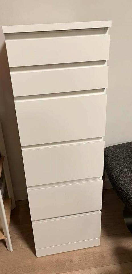 IKEA Malm ladekast, Huis en Inrichting, Kasten | Ladekasten, Zo goed als nieuw, 100 tot 150 cm, Minder dan 50 cm, 25 tot 50 cm