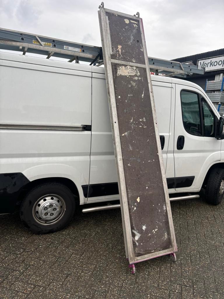 Gebruikt platform 3 meter lang steiger steigerplank, Ophalen, Gebruikt, Overige typen, 2 tot 5 meter