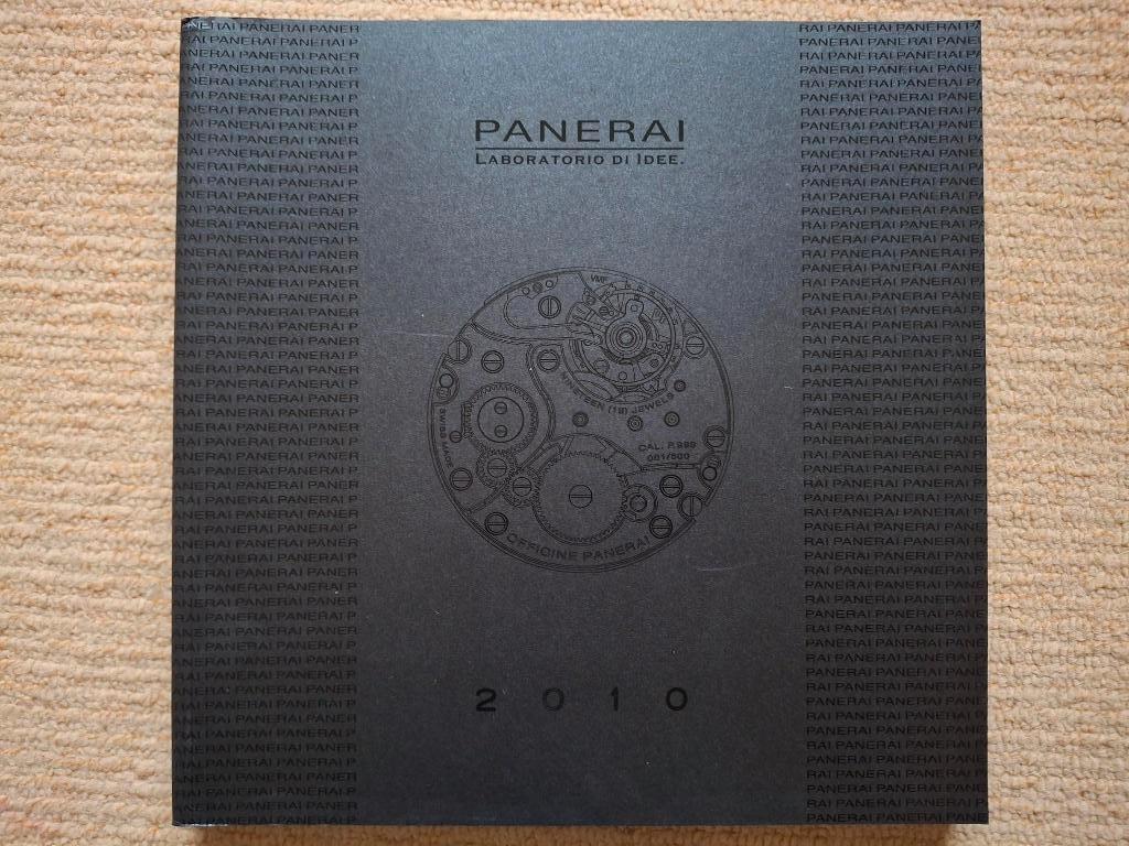 Panerai boek jaar 2010, Ophalen of Verzenden, Zo goed als nieuw, Catalogus