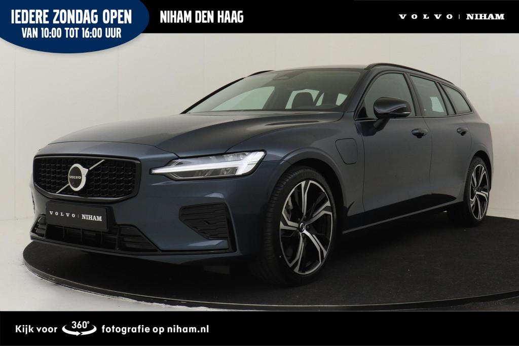 Volvo V60 T8 PLUG-IN HYBRID AWD PLUS PERFORMANCE ED. DARK -H, Auto's, Automaat, 12 maanden, Euro 6, 4 cilinders