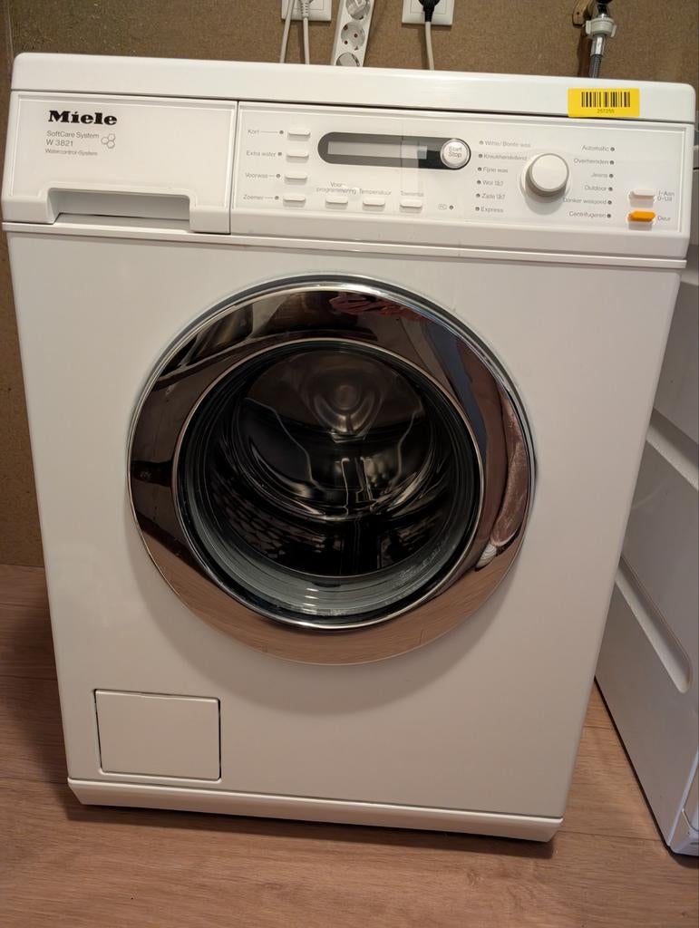 Miele wasmachine, Ophalen, Gebruikt, 1200 tot 1600 toeren, 85 tot 90 cm