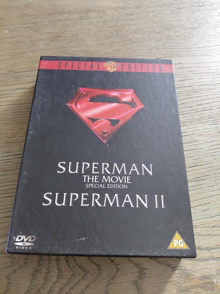 Christopher Reeve Superman 1 en 2 dvd box. Richard Donner., Gebruikt, Boxset, Fantasy, Ophalen of Verzenden