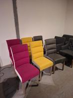 Habufa set van 6 stoelen eenmalig afhalen €150,-, Ophalen, Nieuw, Stof, Vijf, Zes of meer stoelen
