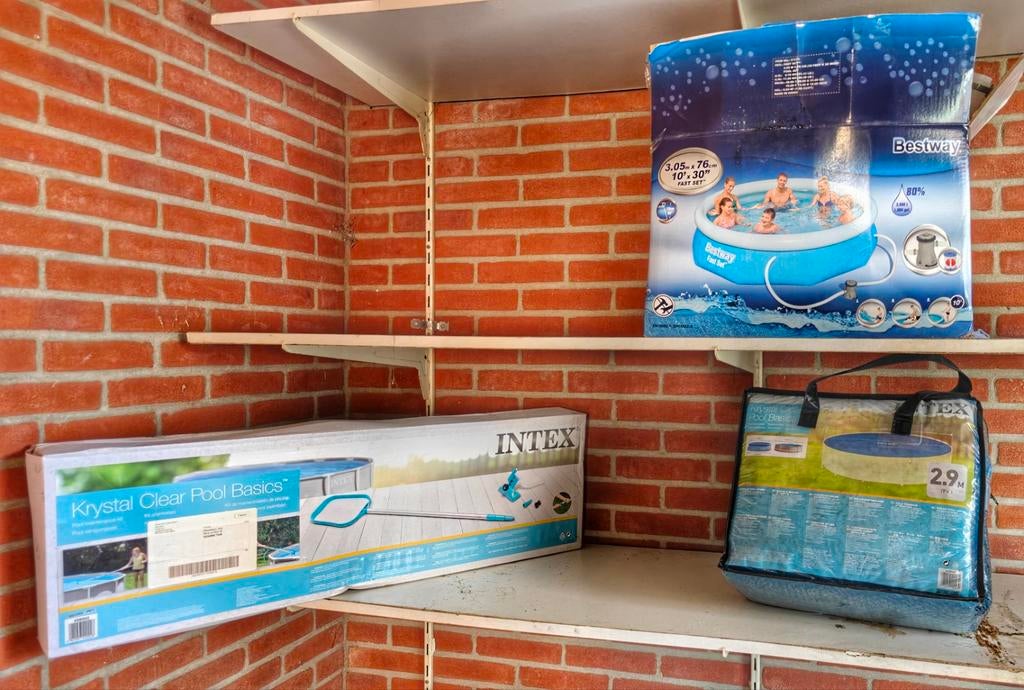 Bestway Fast Set zwembad 3.05m x 76cm, Ophalen, Minder dan 80 cm, Rond, 300 cm of meer