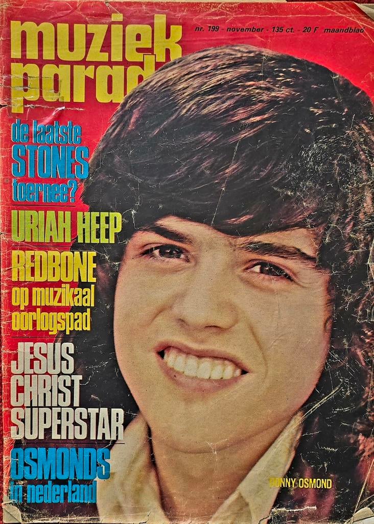 Muziek Parade nr. 199 - november 1973 - Compleet, Ophalen of Verzenden, Gelezen, Muziek, Film of Tv