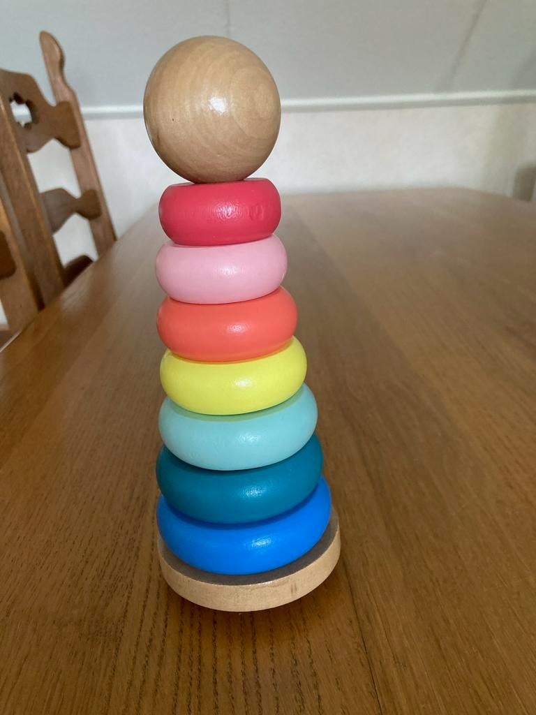 Houten kleurentoren, Ophalen of Verzenden, Zo goed als nieuw